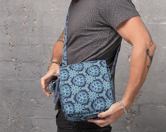 Small Shoulder Bag, Cross Body Bag, Side Bag, Small Travel Bag, Canvas Bag, Crossbody Festival Bag