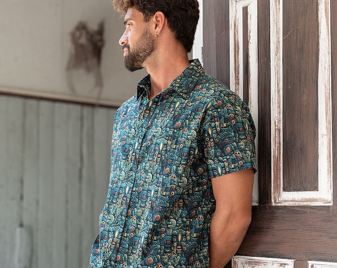 Men Button Up Shirts