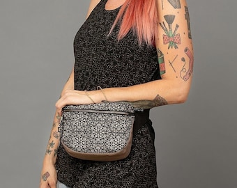 Canvas Utility Belt Festival Belt Pouch Heuptas Heuptasje Zakriem Dames Psychedelische Burning Man Festival Utility Bag Heupriem