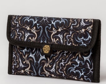Vegan Tobacco Pouch, Small Tobacco Case, Gift For Smoker, Rolling Tobacco Case Holder, Rolling Pouch