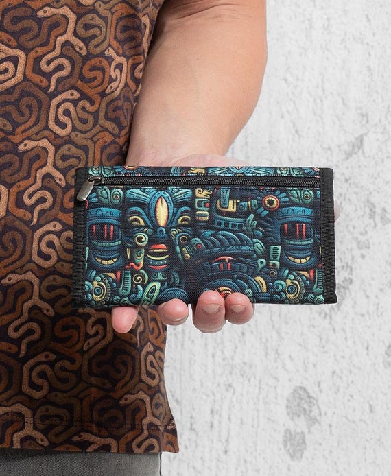 Buy Aztec Tobacco Pouch, Rolling Tobacco Case Holder, Smoker Gift Rolling  Pouch Online in India