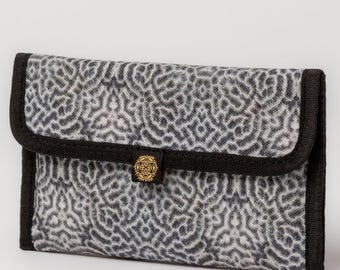 Vegan Tobacco Pouch, Canvas Tobacco Case, Rolling Tobacco Pouch, Festival Accessories, Tobacco Holder, Gifts For Smokers