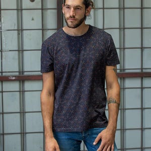 Tribal Mens T shirt -Full Printed shirt,  Urban Psy Clothing, Burning Man Festival Clothing