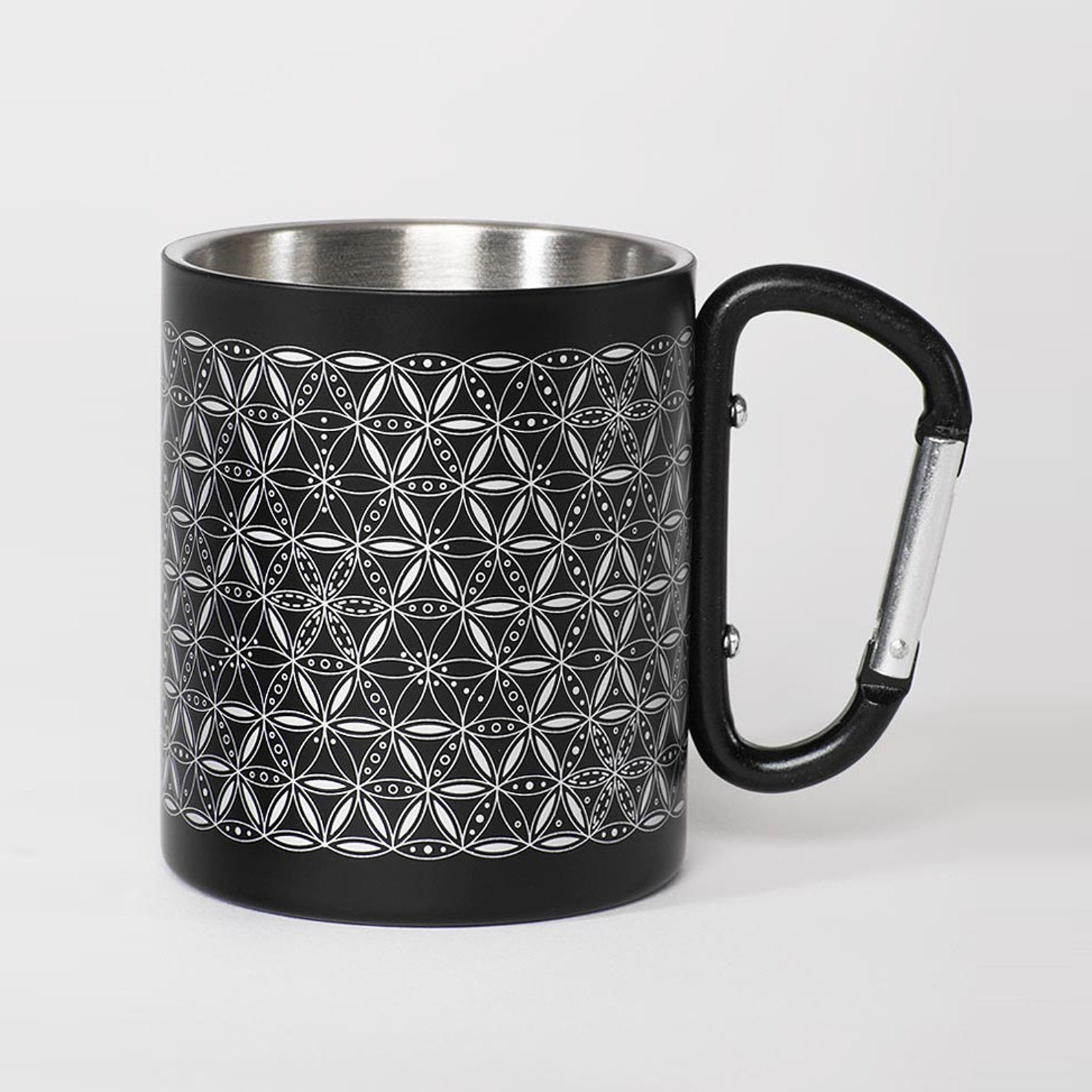 Unique Travel Mugs Stainless Steel Mug Carabiner Mug Gift Etsy