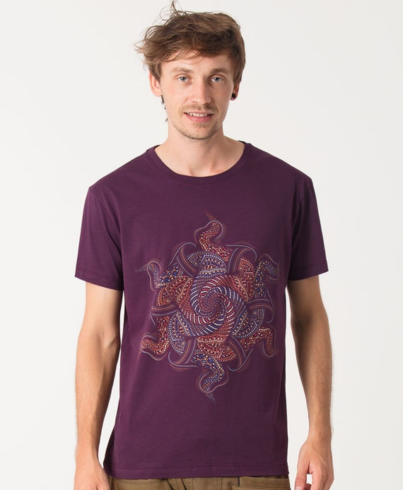 Unisex Fractal Art Shirt Fractal Shirt Psychedelic T-Shirt Limited Edition