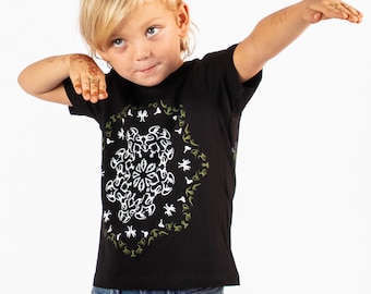Cool Kids Shirt- Boys Tshirts- Cool Girls Shirts- Hipster Kids Shirts- Black Shirt For Boy