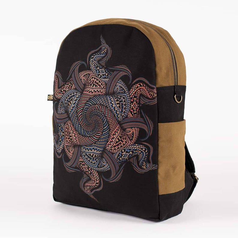 psychedelic backpack