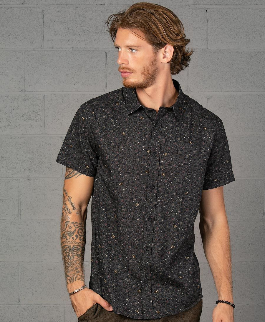 shirt over button up