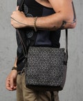 Canvas Crossbody Bag For Men and Women, Cross Body Bag, Small Crossbody Bag, Sacred Geometry, Shoulder Bag, Festival Gear product logo