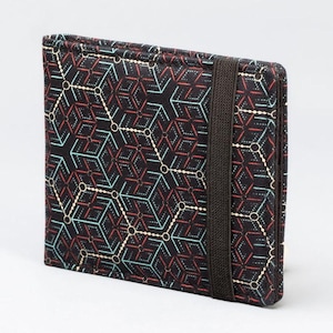 Geometric Wallet, Mens Wallet Slim, Canvas Wallet, Gift For Men, Gift For Boyfriend, Wallets For Men