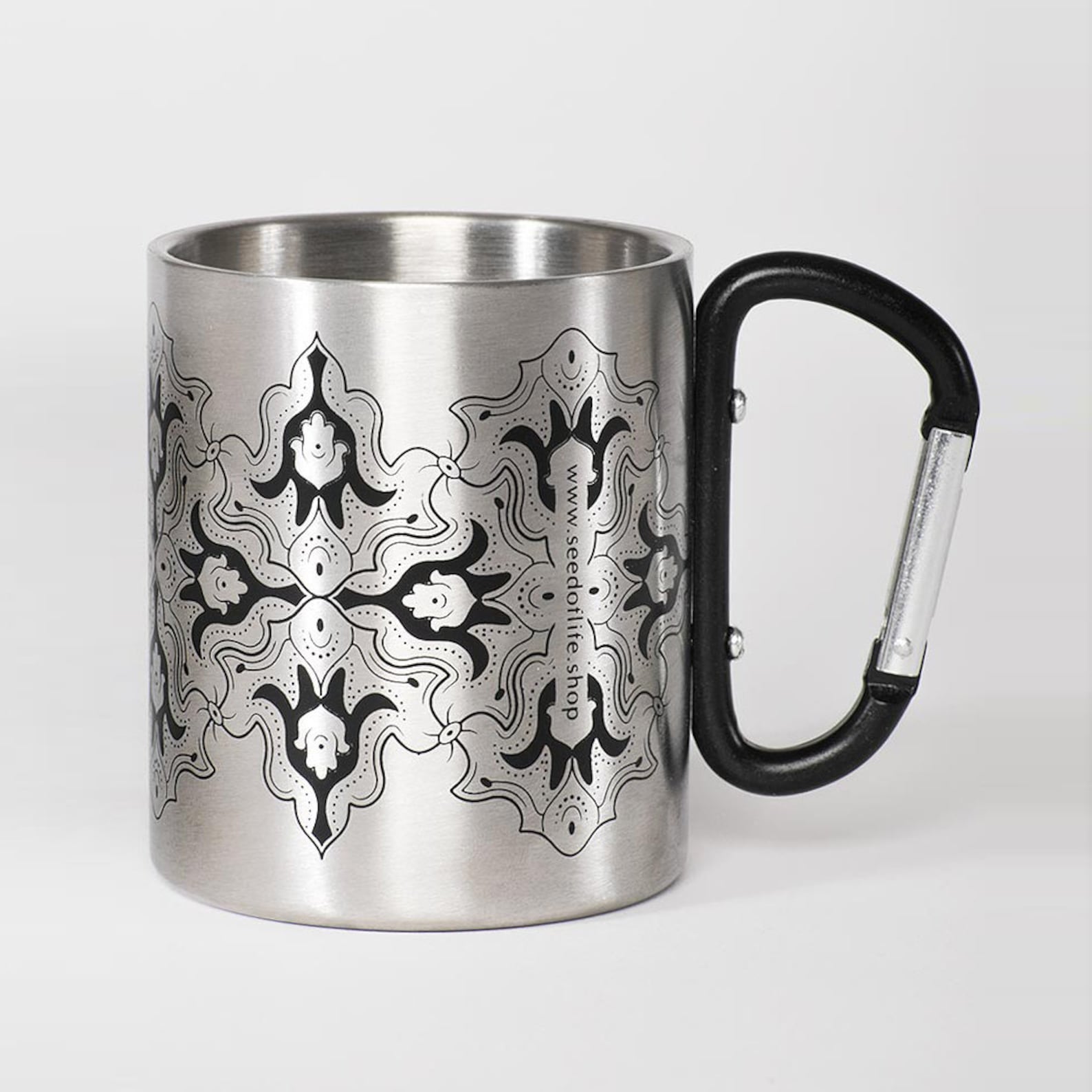 Unique Travel Mugs Stainless Steel Mug Carabiner Mug Gift Etsy