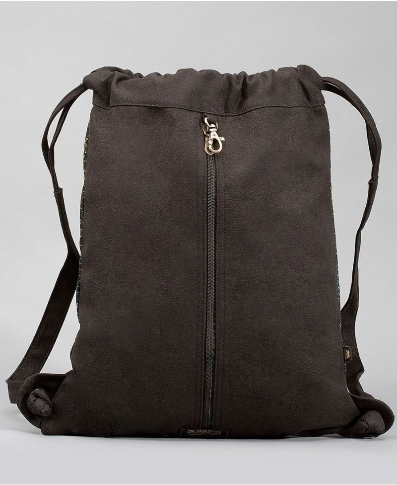 Atom Molecule Bag, Sacred Geometry, Drawstring Backpack, Sack Bag, Silk ...