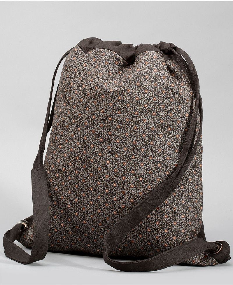 Atom Molecule Bag, Sacred Geometry, Drawstring Backpack, Sack Bag, Silk ...