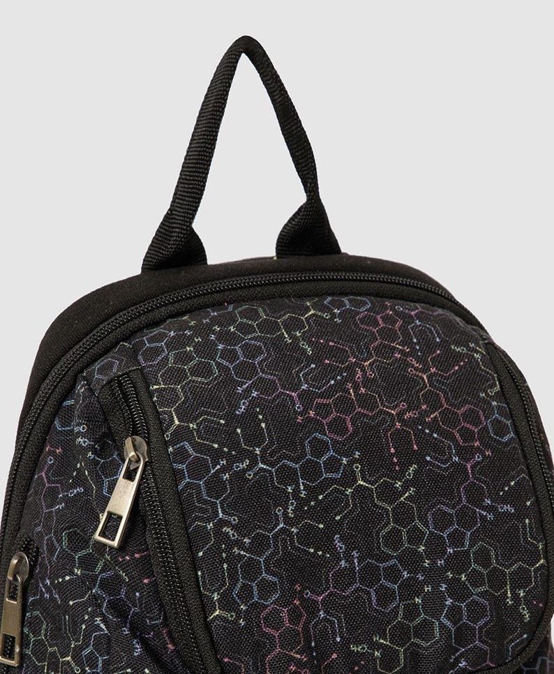 Canvas Crossbody Bag For Men and Women, Cross Body Bag, Small Crossbody Bag, Sacred Geometry, Shoulder Bag, Festival Gear image 8