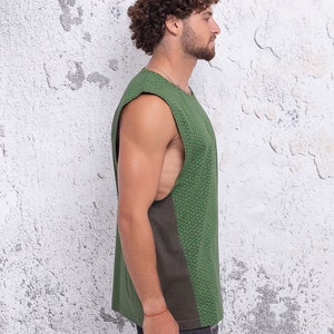 Seed Of Life Tank Top For Man Sacred Geometry Yoga Tanktop, New Age Clothing, Burning Man, Festival Wear image 6