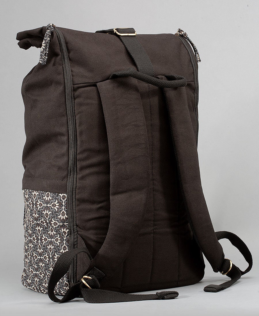 Roll Top Backpack Large Travel Backpack 45L Outdoor Hiking