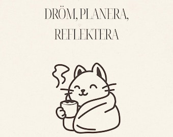 Mindfulnessjournal: 97-sidig Dagbok för Reflektion & Självomsorg (PDF)