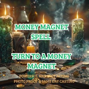 Money Magnet Spell – Attract Wealth & Abundance Effortlessly | Prosperity Ritual