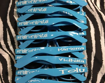 Personalized Sunglasses, Personalized Sunnies,  Bachelor Party, Bachelorette Party, Bride, Bridesmaid, Groom, Groomsmen, Vacations,