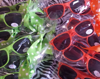 Personalized Sunglasses - Bride, Bridesmaid, Groom, Groomsmen, Vacations, Parties, favors