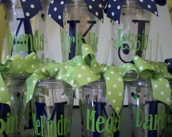 Personalized Decorated Tumblers, Personalized Tumbler, Custom Tumbler, Bachelorette Party, Party favors