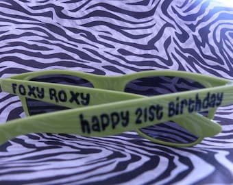 Personalized Sunglasses - Bride, Bridesmaid, Groom, Groomsmen, Vacations, Parties, favors