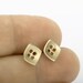see more listings in the Gold Stud Earrings section