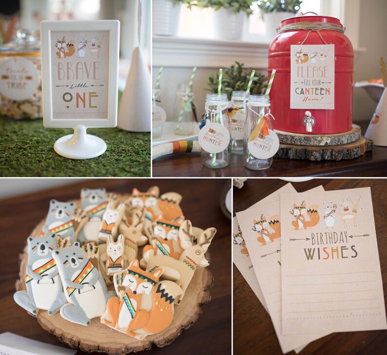 Woodland Party Animal Printables image 5