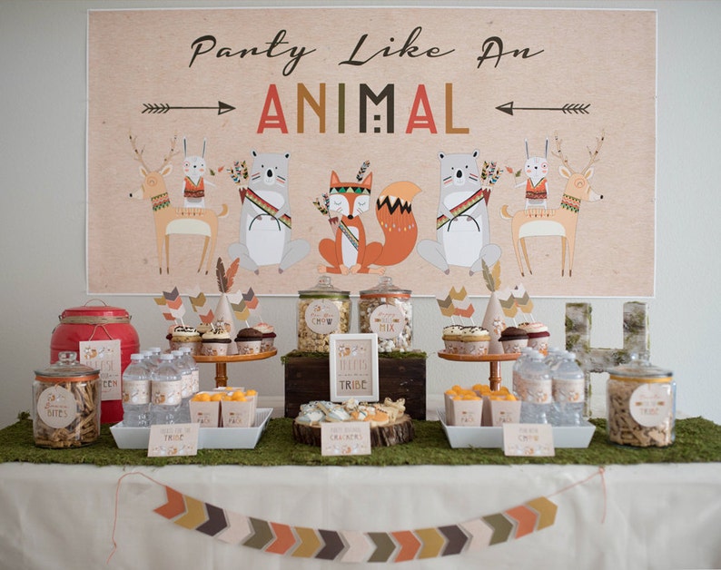 Woodland Party Animal Printables image 2