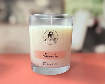 Luxury Glass Jar Candle – Aromatherapy Soy Wax Scented Candle | Gift Ready Packaging