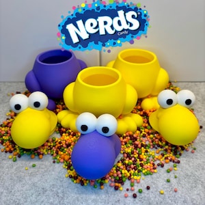 3D Printed Frog Candy Holder | Unique Nerd Candy Dish, Gift for Gamers