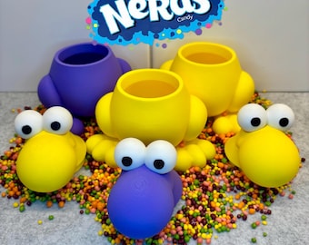 3D Printed Frog Candy Holder | Unique Nerd Candy Dish, Gift for Gamers