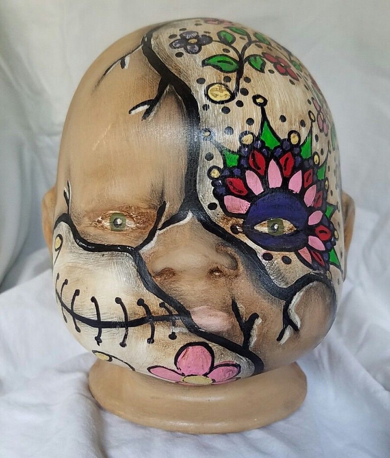 doll head art