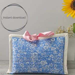 Beginner Sewing Pattern PDF – Zipper Pouch for Nappy Bag | DIY Diaper Organizer Tutorial