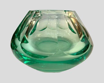 Muller Frères Art Glass Vase: Rare French Art Deco