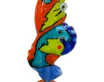 Silvio Vigliaturo - "Amanti" Murano Glass Sculpture