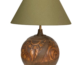 Art-Deco Lamp by L. Mermet