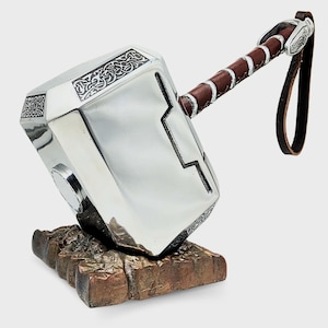 Thors Hammer aus Metall, verbesserte Version Thor Mjölnir, Thor Cosplay 1/1 Scale Movie Prop, Thors Mjölnir, Thors Hammer, Thors Hammer
