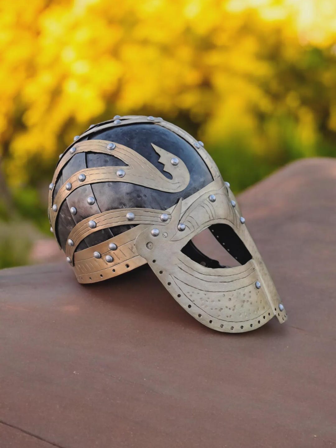 Gjermunbu Viking Gjermundbu Helmet – Hand-forged Armor Helmet | Authentic Norse ...
