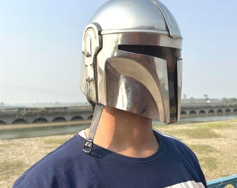 Casco premium de Hasbro Star Wars The Black Series The Mandalorian / Casco de cosplay portátil de Star Wars / Regalo de Halloween