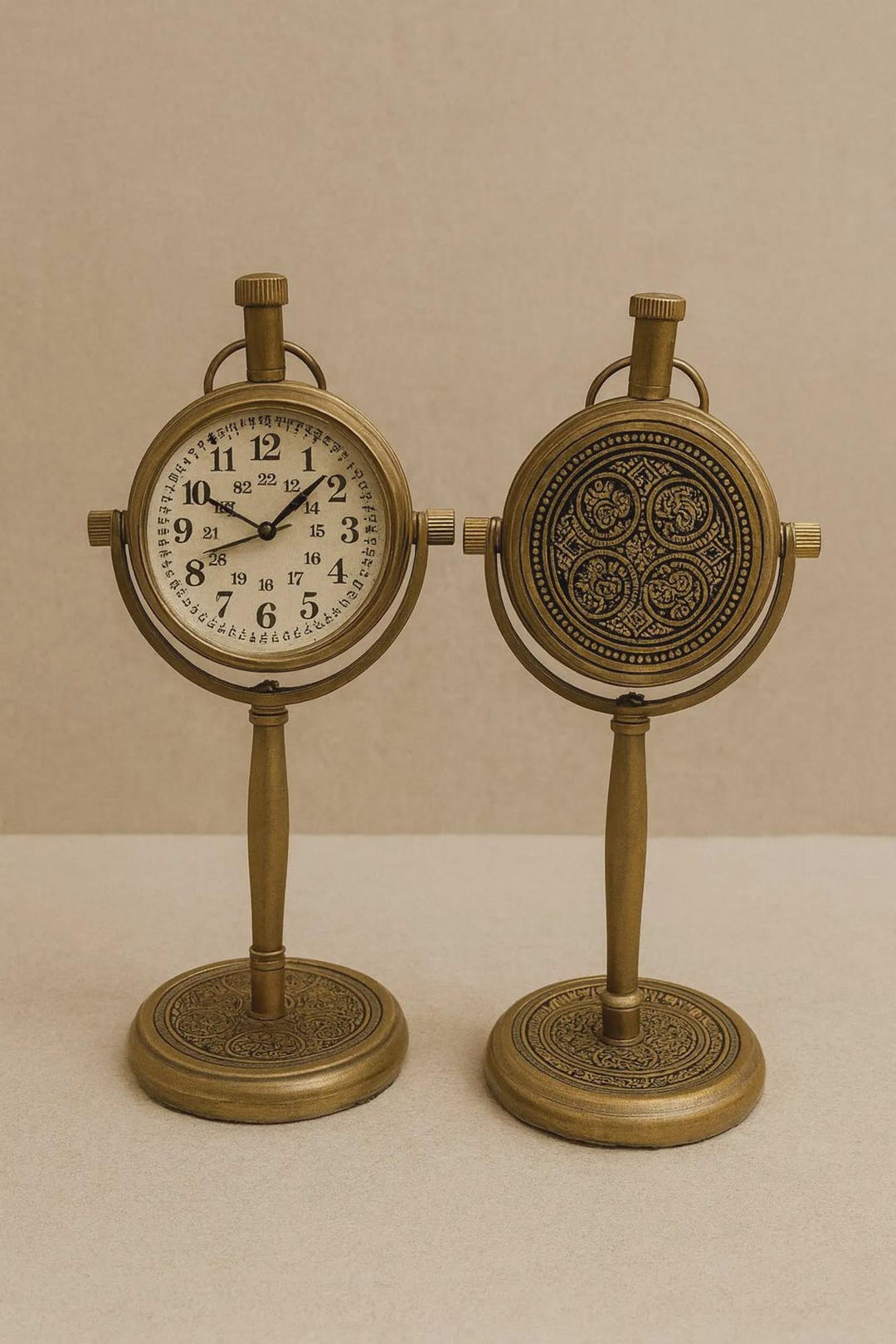 Victoria Brass World Time Clock & Date Zone , A Very Designer and ...