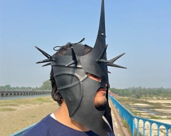 Witch-king of Angmar helmet – Dark Fantasy Cosplay Armor - Spiked Helmet