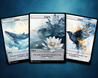 Mtg Copy Token Double Sided Alternative Art - EDH, Commander, Cube Draft and Casual - Etsy Mtg Copy Token Double Sided Alternative Art - EDH, Commander, Cube Draft and Casual - Etsy