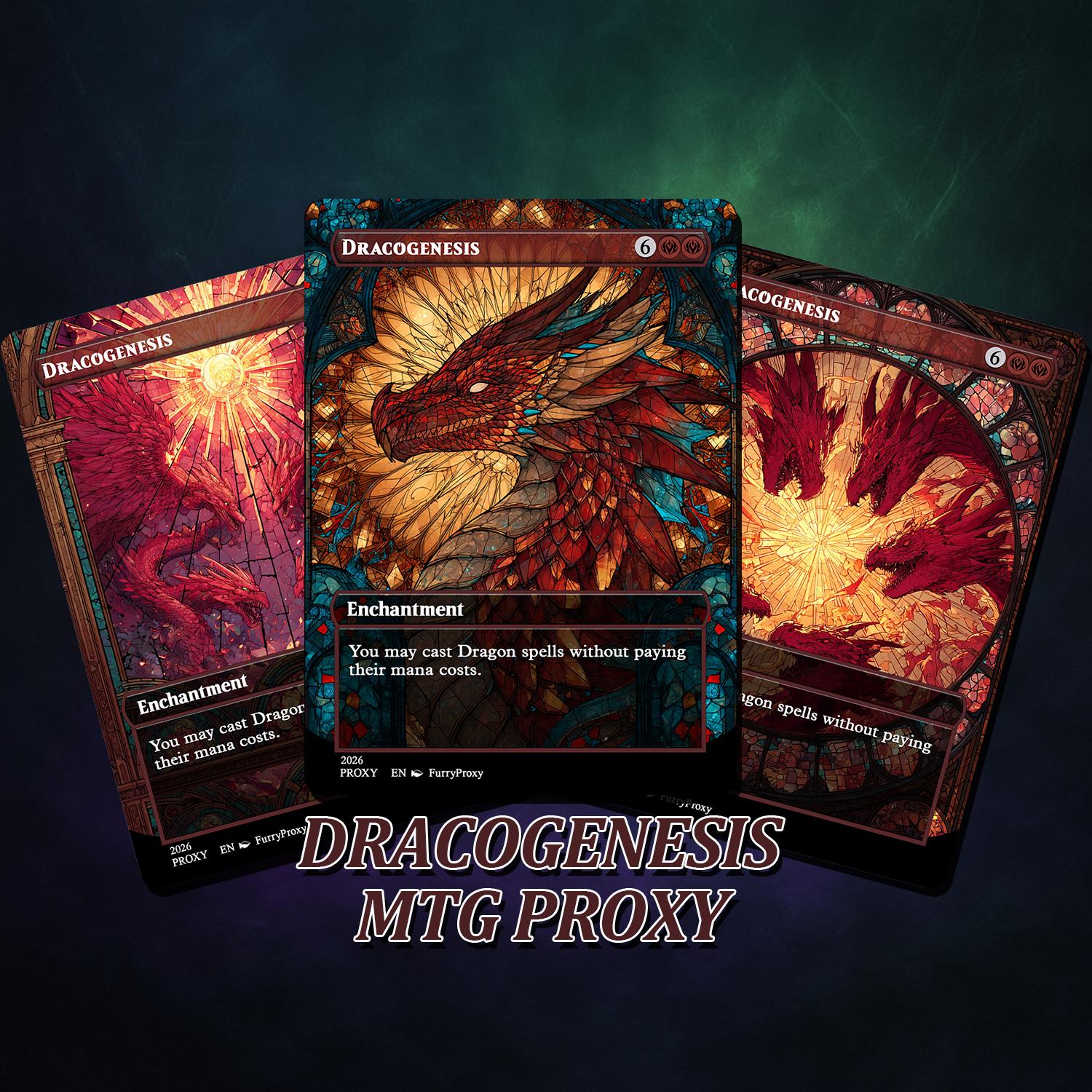 Dracogenesis Mtg - Etsy