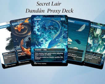 MTG DANDAN DECK ダンダーン secret lair 未開封 Dandan Secret Lair Proxy Deck - 82 Cards Dandân. - Etsy