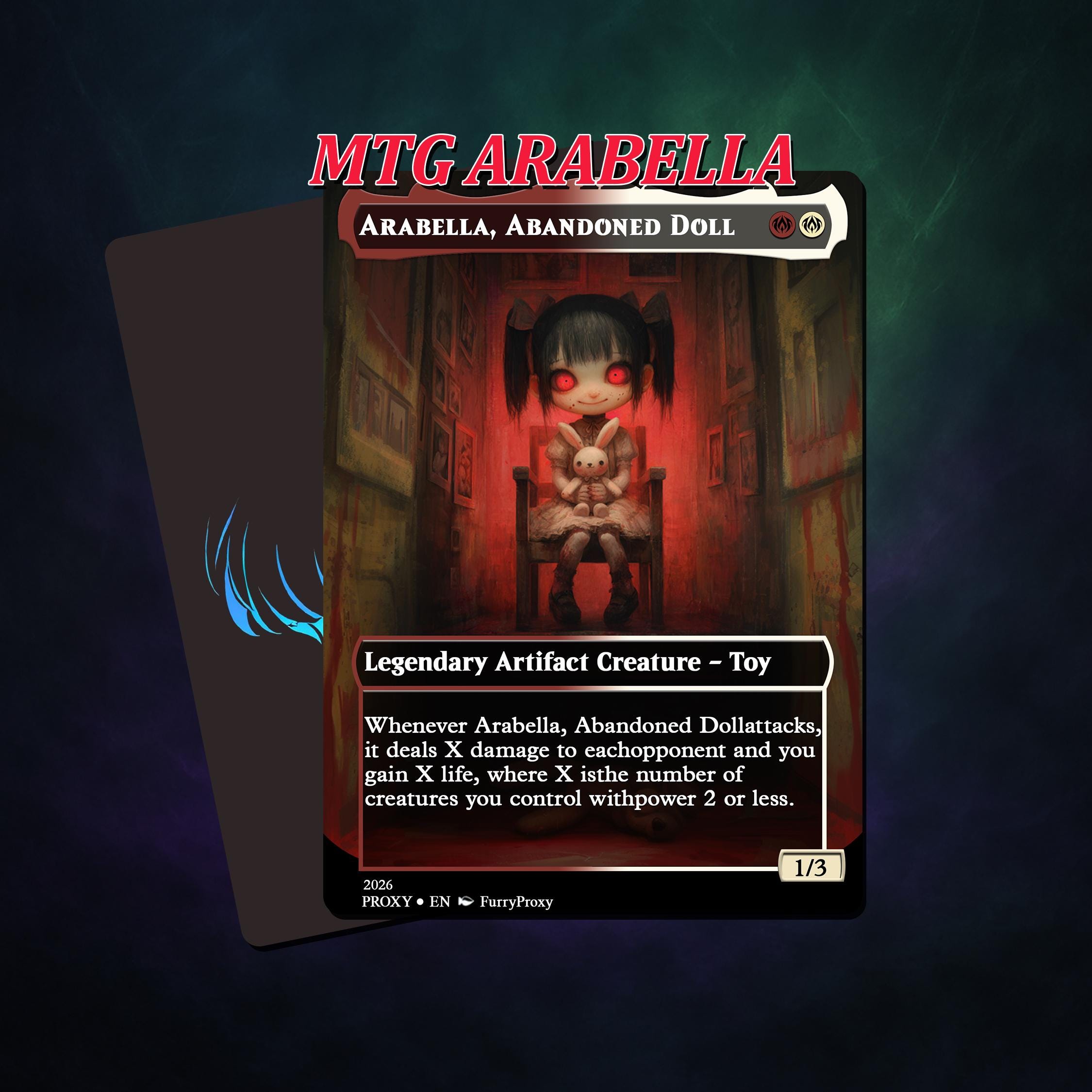 Arabella the Abandoned Doll Mtg - Etsy
