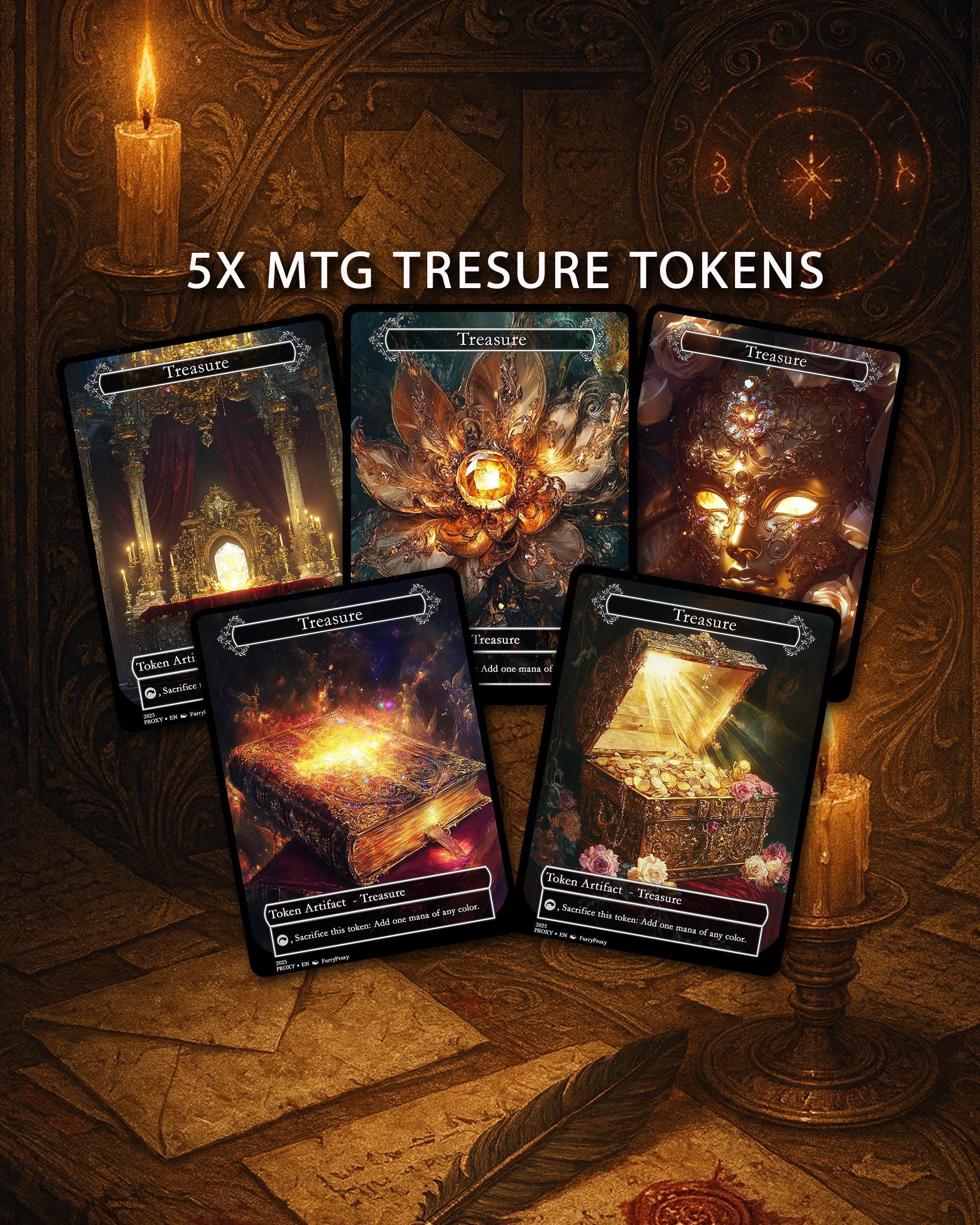Foil Treasure Token - Etsy