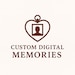 Customdigitalmemory store logo