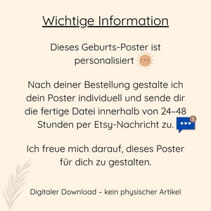 Personalized Initial Poster – Initial Letter with Name – Daisy Design – Digital Poster A4 – Floral Nursery Decor image 2