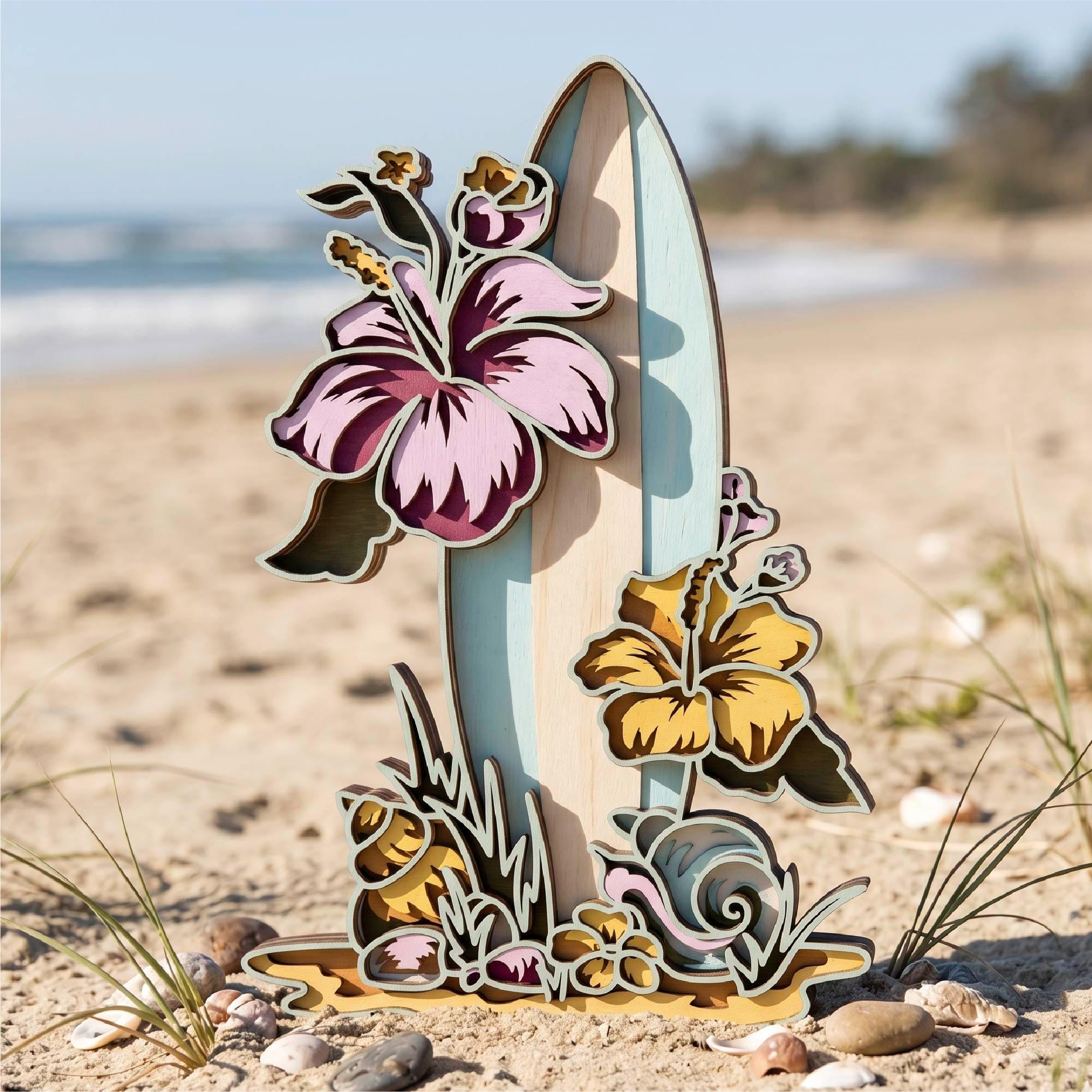 Hawaii i surfboard wall art - Etsy 日本